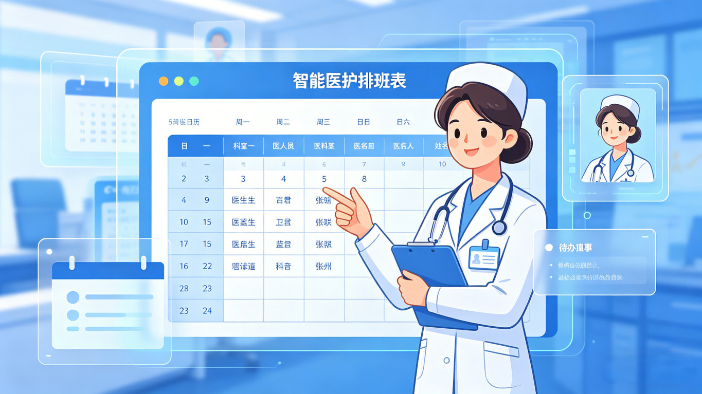 智能医护排班